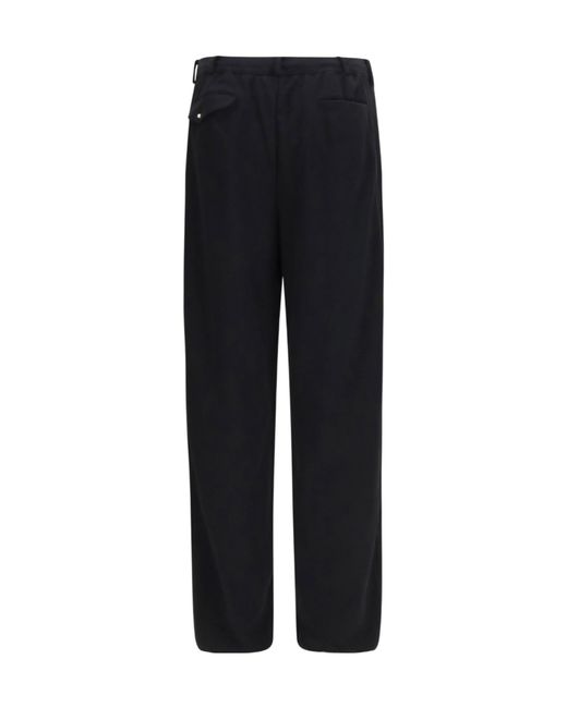 Magliano Black Nudo Knitted Trousers for men