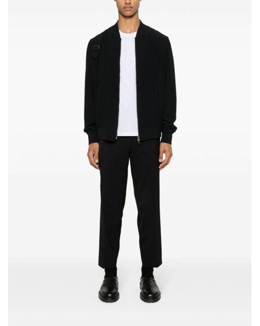 Neil Barrett White Slub-Texture Cotton T-Shirt for men