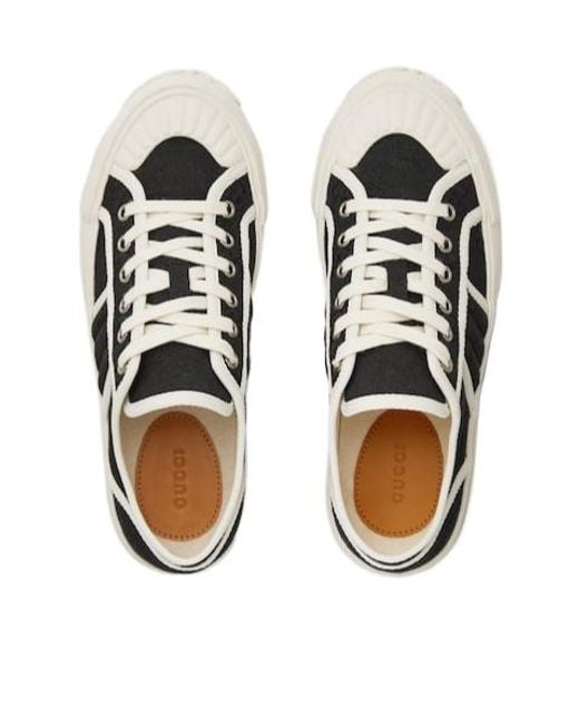 Gucci Black Canvas Sneakers