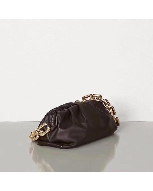 Bottega Veneta Brown The Chain Pouch Shoulder Bag