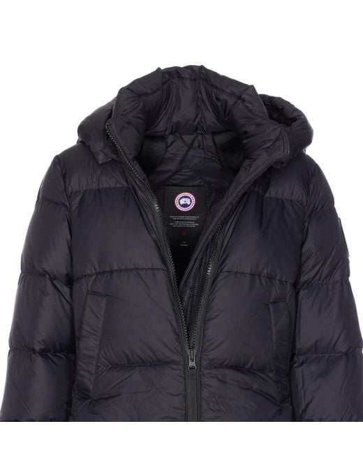 Canada Goose Blue Mystique Puffer Tonal Label Jacket