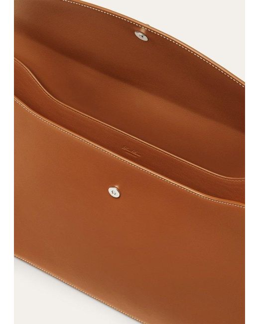 Loro Piana Brown Guardaroba Document Holder for men