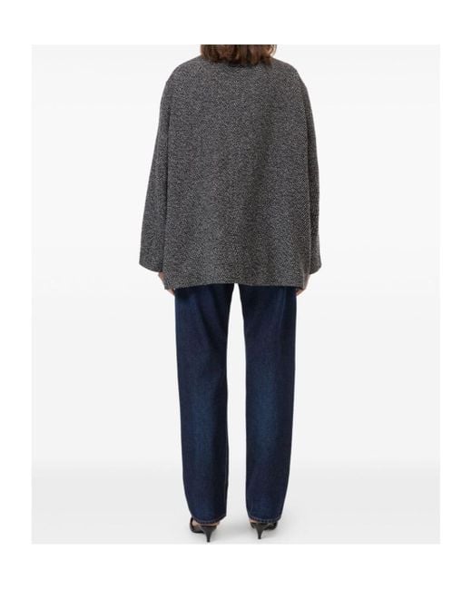 Closed Gray Short Mouliné Coat