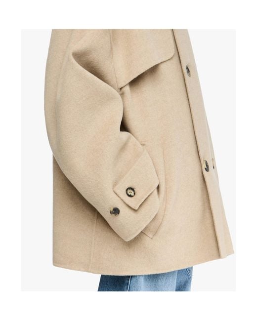 J.W. Anderson Natural J. W.Anderson Oversize Peacoat