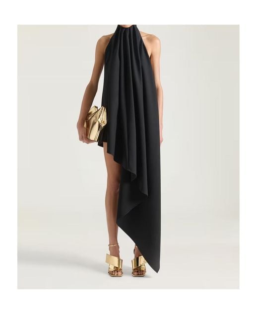 Givenchy Metallic Sliced Square Heeled Sandals