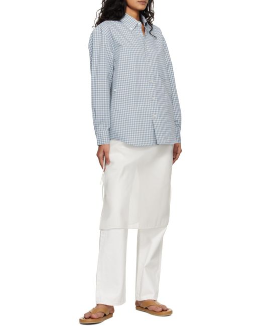 DUNST Blue Long-Sleeved Shirt for men