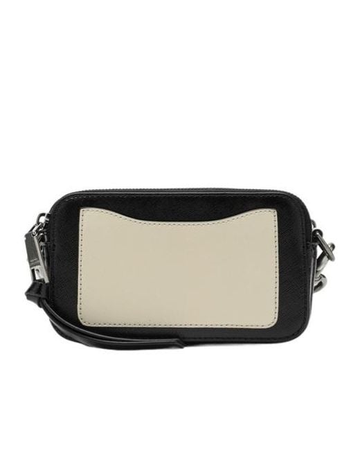 Marc Jacobs Black The Cheetah Leopard Printed Snapshot Bag