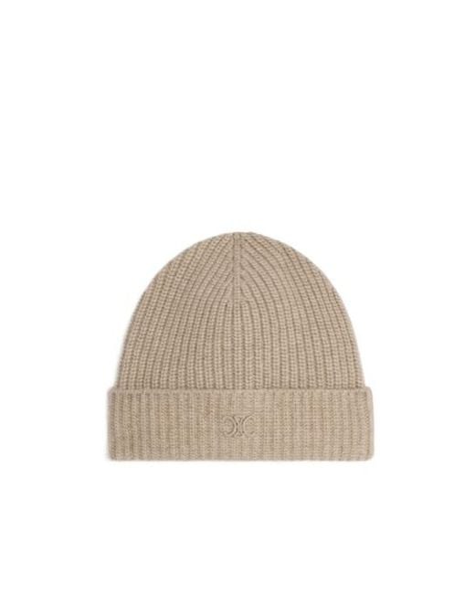 Céline Natural Triomphe Beanie for men