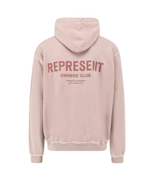 Represent Pink Owners Club Oversized Hoodie for men