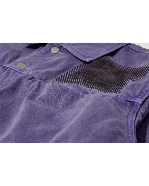 Cav Empt Purple Long Sleeve Jacket for men