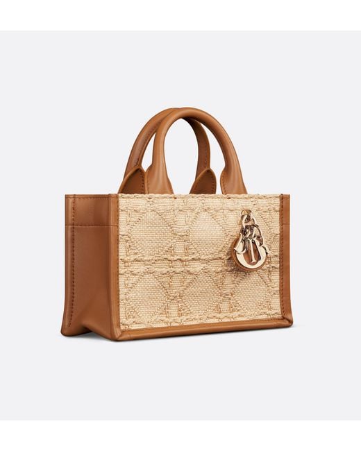 Dior Brown Mini Book Tote