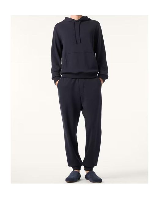 Loro Piana Blue Andamane Elasticated-Waist Track Pants for men