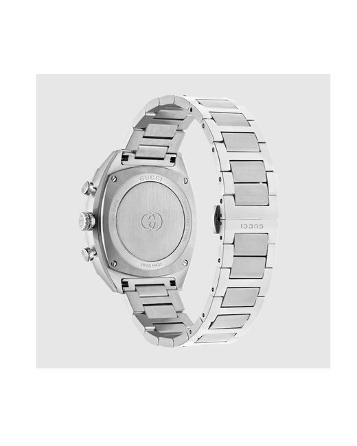 Gucci Gray Interlocking Watch, 41Mm for men