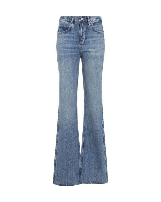 Frankie Shop Blue Flared Jeans