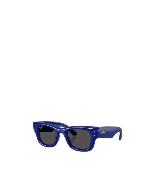 Ray-Ban Blue Geometric Frame Sunglasses for men