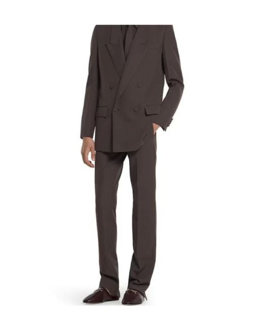 Gucci Brown Technical Panama Pants for men