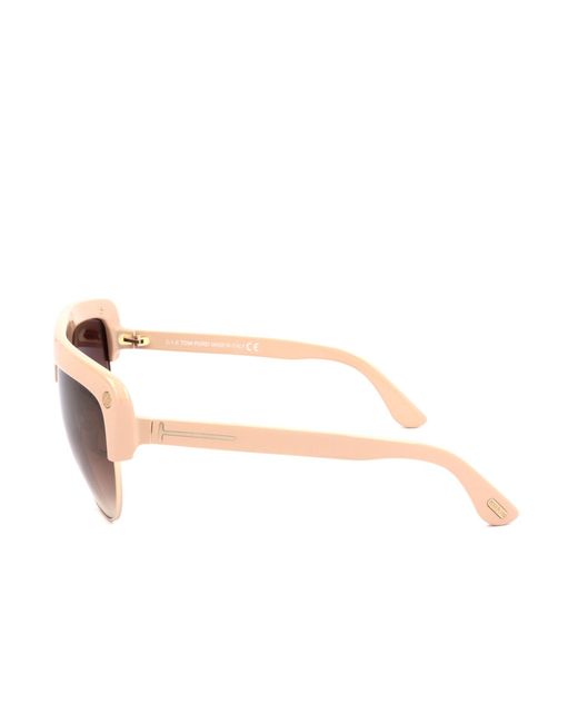 Tom Ford Pink Geometric Sunglasses