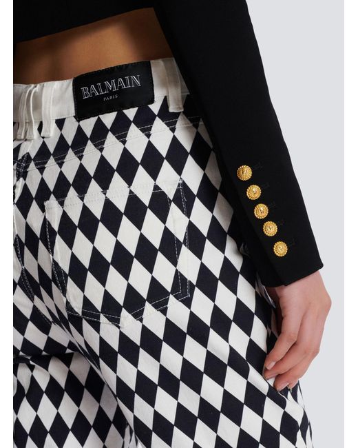 Balmain Black Cropped Spencer Jacket