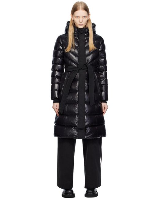 Mackage Black Coralia Padded Down Coat