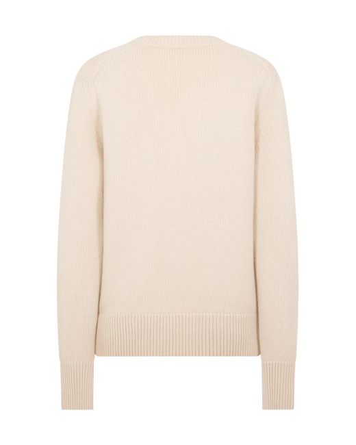 Burberry Natural Simple Knitted Sweater