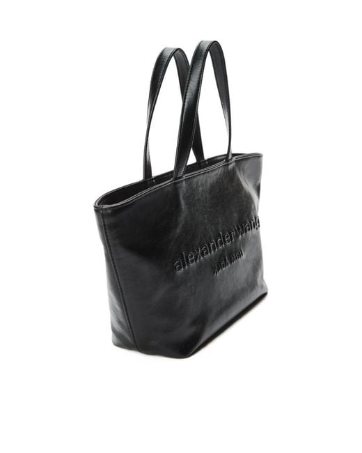 Alexander Wang Black Punch Small Tote Bag
