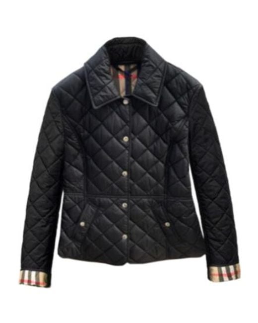 Burberry Black Quilted Cotton Clothing