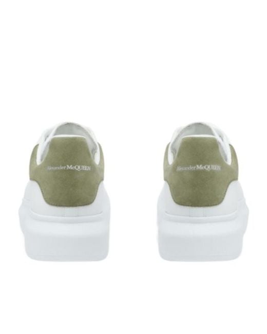 McQueen White Oversized Low-Top Sneakers for men