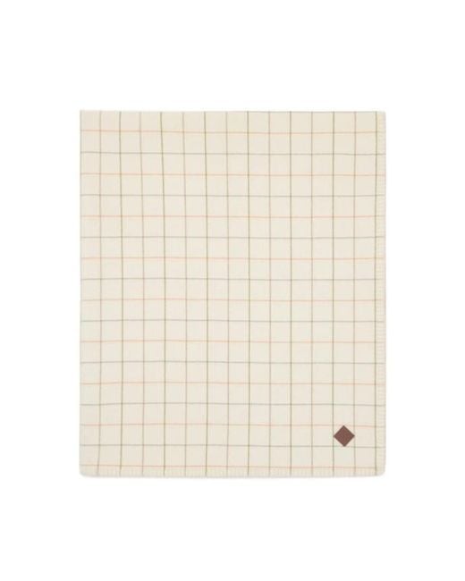 Loro Piana White Belt Plaid for men