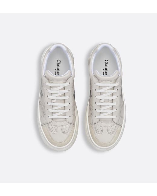 Dior White Star Platform Sneaker