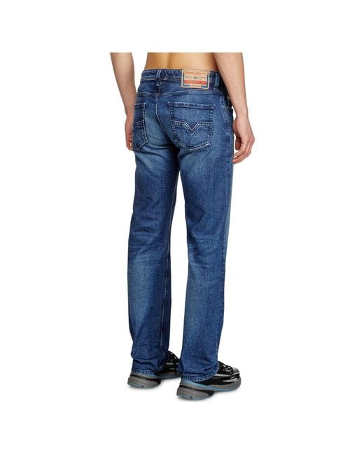 DIESEL Blue 1985 Larkee 09L51 Straight Jeans for men