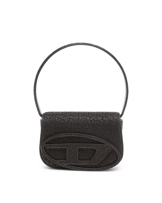 DIESEL Black 1Dr Logo Plaque Shoulder Bag