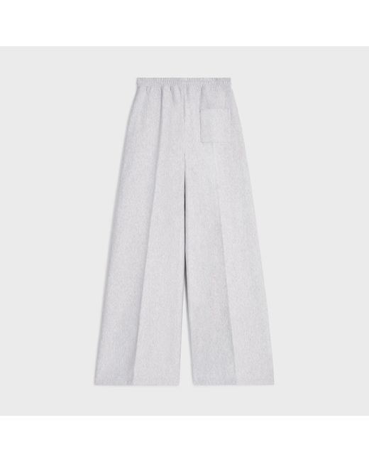 Céline White Flared Sweatpants