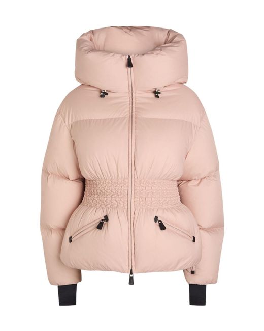 Moncler Pink Wollemi Padded Nylon Ski Jacket