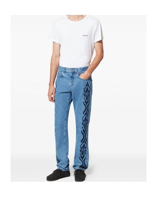 Isabel Marant Blue Lewys Jeans for men
