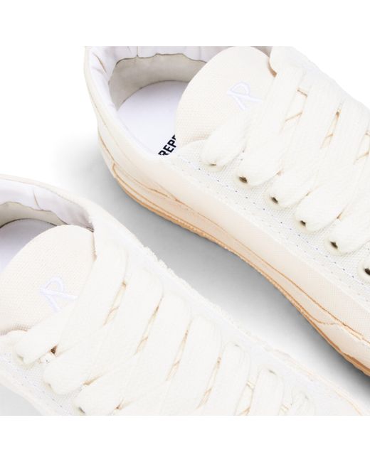 Represent White Lightweight Durable Canvas Shoes for men