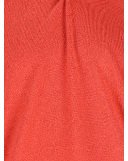 Loro Piana Red Sergio Crewneck Jumper for men