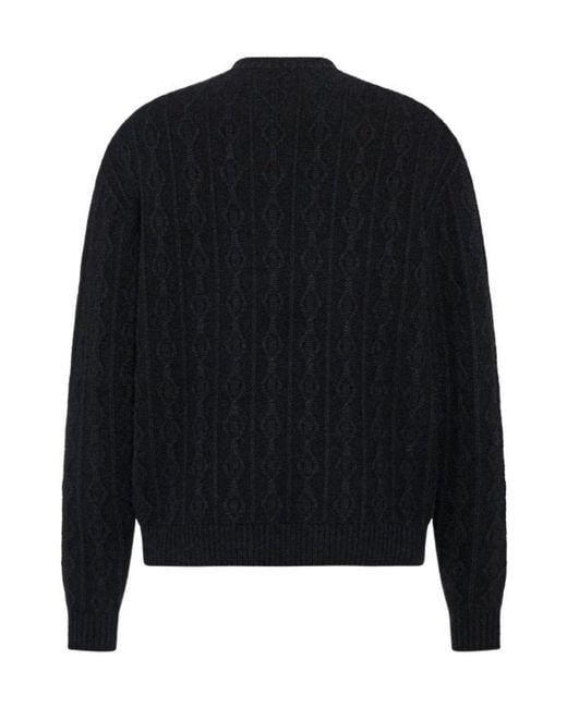 The Row Black Long-Sleeved Sweater for men