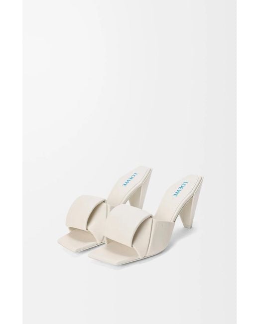 Loewe White Origami Slide