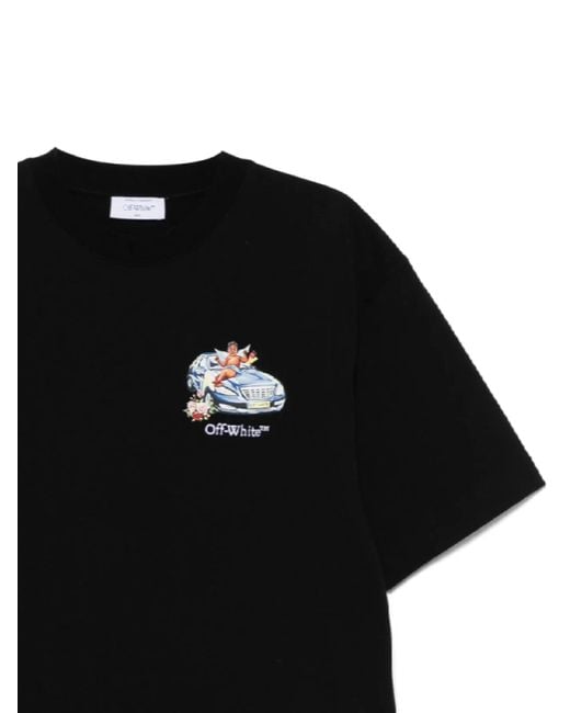 Off-White c/o Virgil Abloh Black Fresco Arrow T-Shirt for men