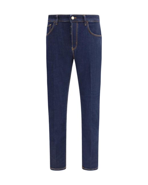 Pt Pantaloni Blue Pt Torino Reggae Five-Pocket Jeans for men