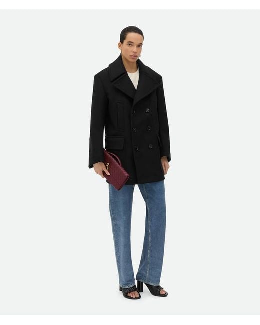 Bottega Veneta Red Andiamo Intrecciato Clutch Bag