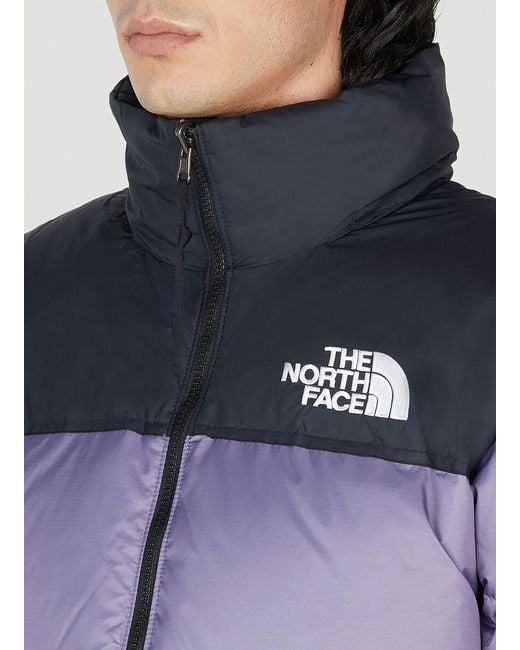 The North Face Purple 1996 Retro Nuptse Padded Down Jacket for men