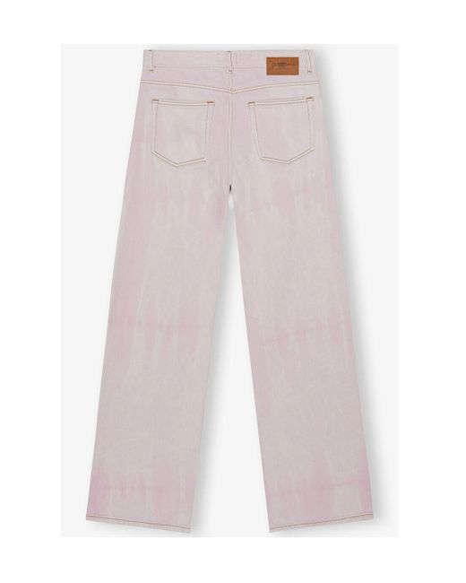 Ganni Multicolor Washed Izey Jeans