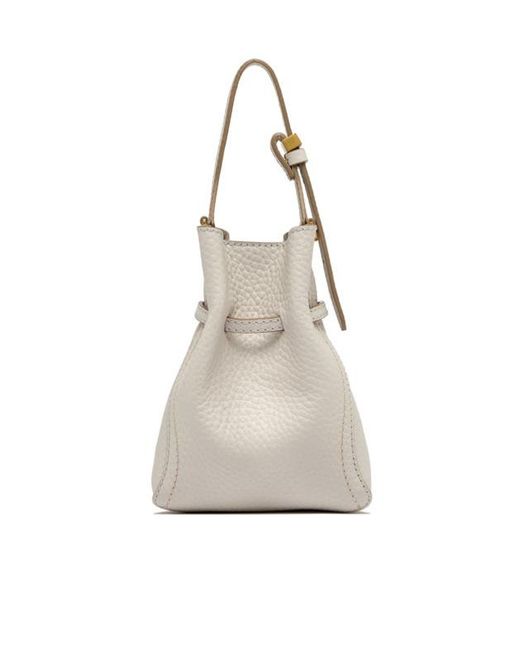 Gianni Chiarini Metallic Top-Handle Shoulder Bag