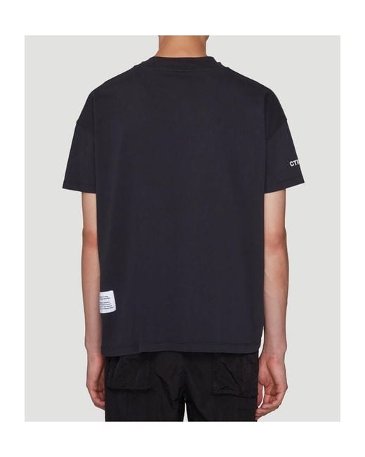 Heron Preston Black Logo Patch T-Shirt for men