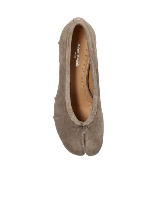 Maison Margiela Brown Tabi Low-Heeled Shoes