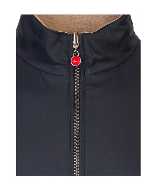Kiton Blue Reversible Casual Jacket for men
