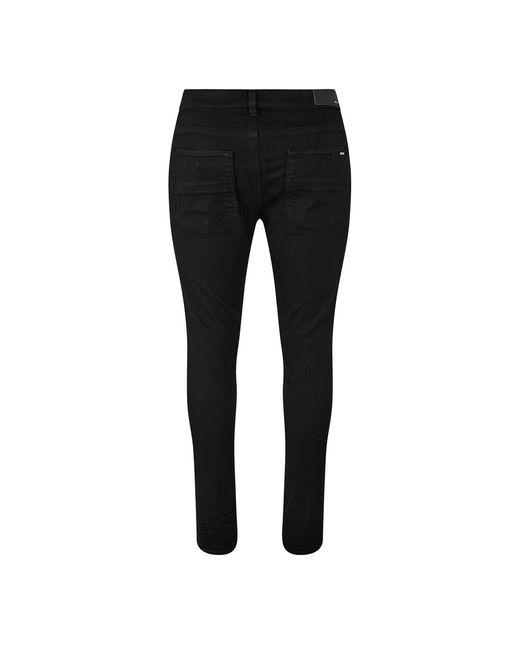 Amiri Black Mx-1 Distressed Jeans for men