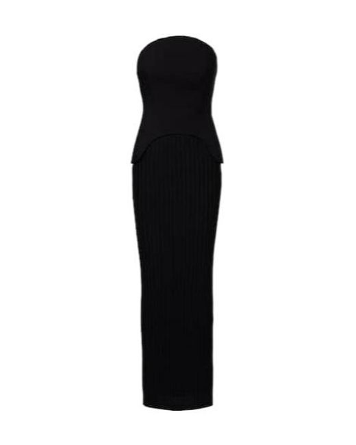 Solace London Black Kesi Gown