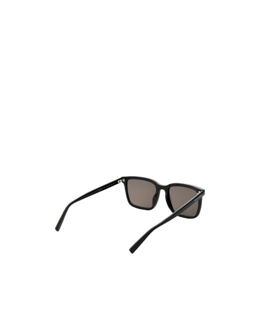 Saint Laurent White Logo Framed Sunglasses for men
